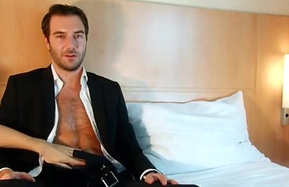 Yano Innocent Straight Banker Serviced his Big Cock by a Guy!
