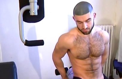 Francois Sagat, his 1srt Time on Video Filmed by Us, Keumgay !