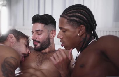 Theo Colucci, Sandrias, and Sam